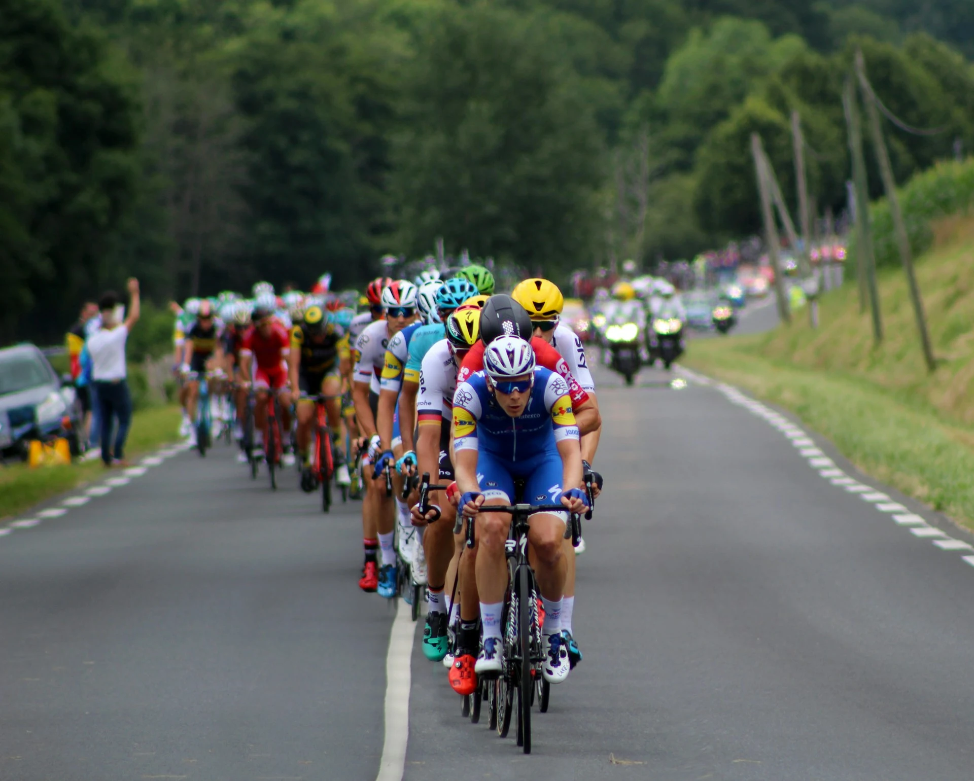 Peloton du tour de France